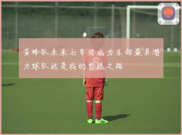黄蜂队未来七年将成为东部最具潜力球队这是我的首选之路